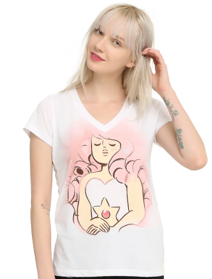 steven universe rose quartz shirt